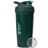 Dark Green Sport Stainless Steel Shaker Bottle | Color#Spruce Green