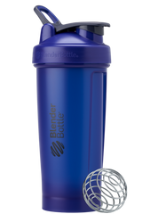 Cobalt blue BlenderBottle protein shake cup. | Color#cobalt_Size#28oz