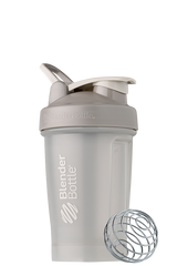 Pebble Grey BlenderBottle protein shake cup. | Color#Pebble Grey_Size#20oz